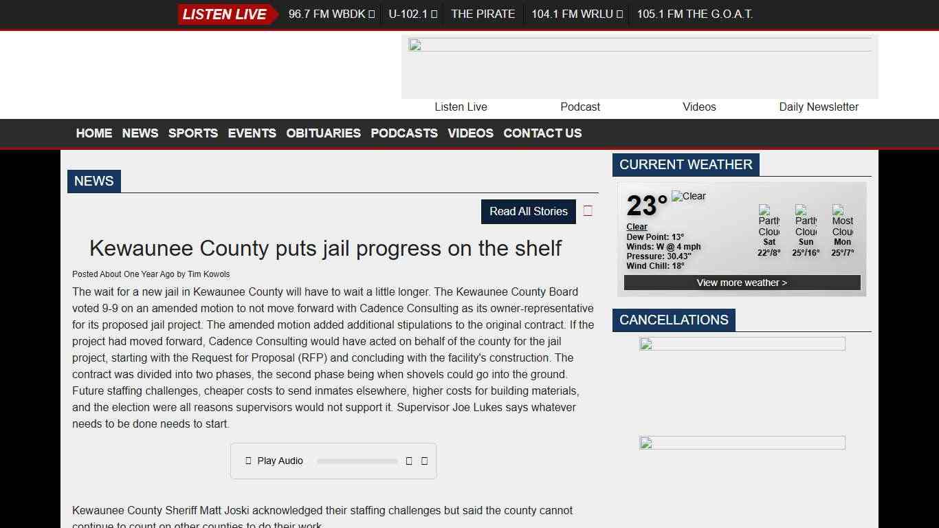 News - Door County Daily News